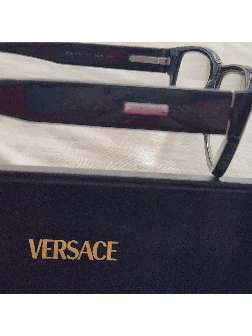 VERSACE VE 3036 - GB1 BLACK | EYEGLASSES UNISEX - Picture 2 of 5